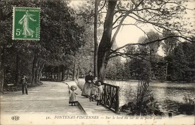 Fontenay-Vincennes — À beira do lago da porta Amarela — Editora E.P.D. n°32
