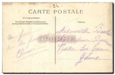 Fontenay-Vincennes — À beira do lago da porta Amarela — Editora E.P.D. n°32 — Verso