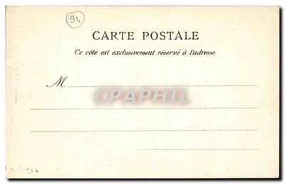 Villeneuve-Saint-Georges — Monumento dos Combatentes (1870-1871) — editor não identificado, n° de série 8 — Verso