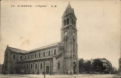 St-Mandé — A Igreja — E.M. n°74