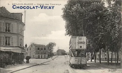 Bry-sur-Marne — Estação dos Tramways Chocolat-Vinay — Editor ELD, n°5
