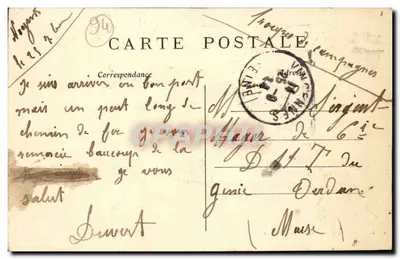 Nogent-sur-Marne — Most, rzeka Marne i most nad linią kolejową — E. Faciolle, fotograf i wydawca Le Péreux — Rewers