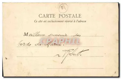 La Marne na mostku BRY — B.F. PARIS, nr 38 — Rewers