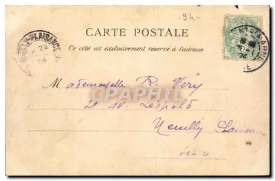 Nogent-sur-Marne — Ogólny widok i most Champigny — wyd. Faciolle, fot. Le Perreux — Rewers