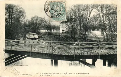 Le Tour de Marne — Créteil. La Passerelle — B.E. Paris, n°16