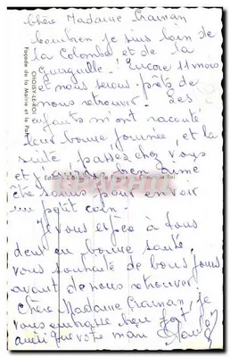 Castelo da Colombelle — Choisy-le-Roi — Edição Livraria da Imprensa — Verso