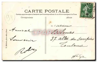 Vincennes — Avenue des Minimes — E.M. — Reverso