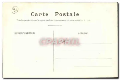 La Varenne — De brug van Chennevière — E. Laciolle, fotograaf in La Varenne — Achterkant