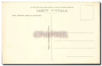 Riom - Palac de Justicja — L'Auvergne Pittoresque, n° 2515 — Rewers