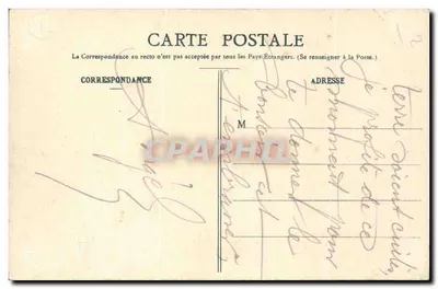 Auvergne - Het Kasteel van Murols — Bougé, 21 rue de l'Écu, Clermont-Ferrand, n°117 — Achterkant