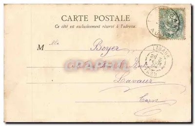 Fonte Madeleine — Mont-Dore — B. F. J. Paris — Verso