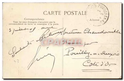 Het pittoreske Auvergne — Bourric d'Auvergne — Uitgever E. D. n° 3199 — Achterkant