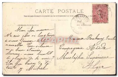 Champeix — Vista geral — G. Lethuoz, editor, Comment Ferrand — Verso