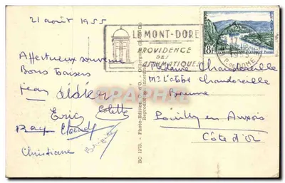 Le Puy de Sancy — Northern Aspect — G.d'O. — Back