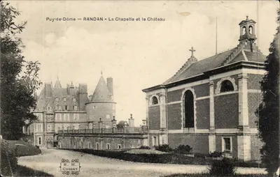 Randan — A Capela e o Castelo — R. H. Cusset