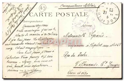 VOLVIC — O Cume do Calvário — L'Auvergne Pittoresque, n°637 — Verso