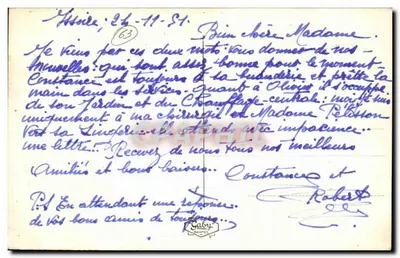 Una pensata di Issoire — scena fluviale con barca — editore Gaby, NANTES — Verso