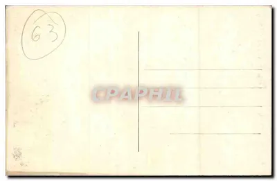 Auvergne - Tal der Hölle am Fuße des Sancy — G.d.O. — Nr. 17 — Rückseite