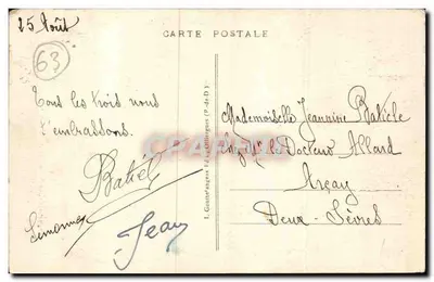 Park i kasyno — Mont-Dore — g. d'o. - 851 — Rewers