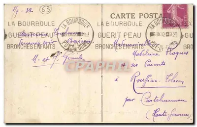 L'Auvergne — 6272. I Personaggi Noti del Paese — M.F. Editore — Verso