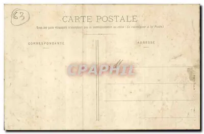 ROYAT - Jaskinia Laveuses — G. Delaunay, wydawca, Clermont-Ferrand — Rewers