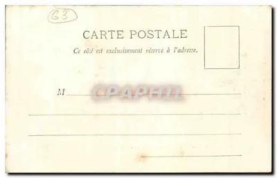 Clermont-Ferrand - Ogród Lecoq — Lib. Bouppe-Bell & Cie — Rewers