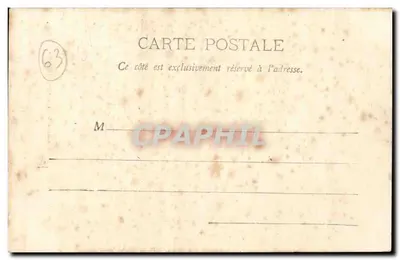 Clermont Ferrand — Katedra Świętego Piotra Minimów — Librairie de l'Écu, Clermont-Ferrand — Rewers