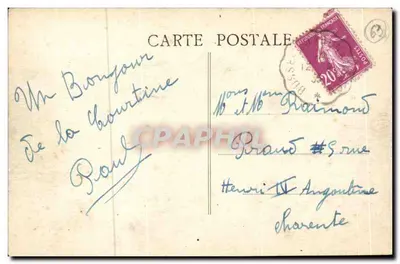 La Bourboule (P. de-D.) — Vista Geral — Editor P. de-D. — Verso
