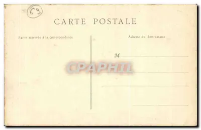 Thiers — Katedra św. Jana — B. F. PARIS — Rewers