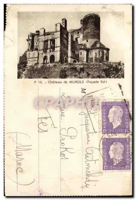 Murols i Zamek — Auvergne — HB 26 — wydawca G.d.C. — Rewers