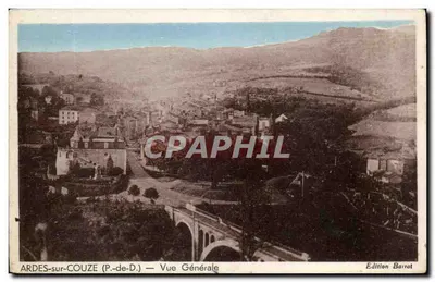 ARDES-sur-COUZE (P.-de-D.) — Vista Geral — Edição Barrat