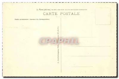 Le Mont-Dore — Paisagem, Estrada de Besse — J. Couttefanges, Editor (P.-de-D.) — Verso