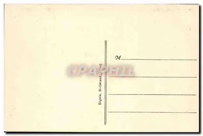 El Mont-Dore - Establecimiento Termal - La Sala de los Pasos Perdidos — Editor: Pidal, n° 3219 — Reverso