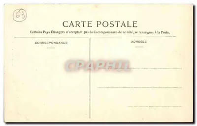 Clermont-Ferrand — Południowy portal ND z Portu (XI w.) — L'Auvergne illustrée, nr 29 — Rewers