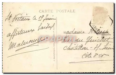 Saint-Nectaire-le-Haut — Vista generale — J. Gautretangen, editore n°503 — Verso