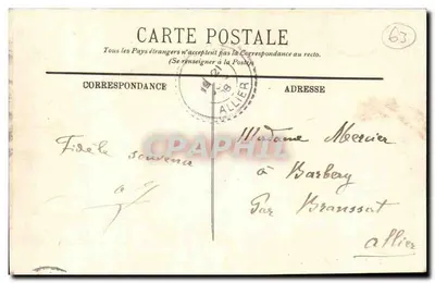 La Bourboule — Bulwar Republiki i Puy-Gros — LL. — Rewers