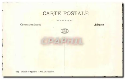 Murat-le-Quiare — Aanval op Rocher — Fototipie Parijs — Achterkant
