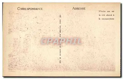 Ciermont-Ferrand gezien vanaf de Observatorium van Puy-de-Dôme — Cliché Plazanet — n°6 — Achterkant
