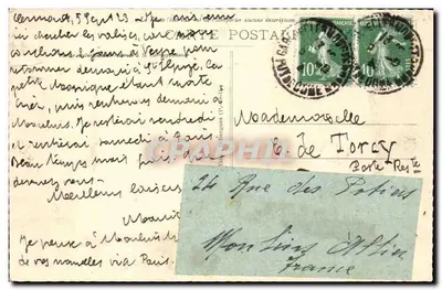 Clermont-Ferrand — Vista geral — G. D'O. - 1108 B. — Verso
