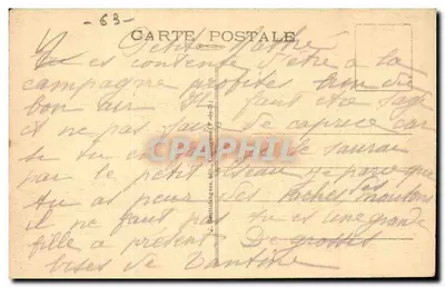 Clermont-Ferrand — Plac Jaude — G. D'O. - 1092 — Rewers