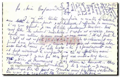 Châtelguyon — Widok ogólny — Wydawca Paris, nr 127 — Rewers