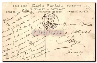 Châtel-Guyon — A Igreja — ND Pbol. — Verso