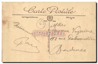 Châtel-Guyon — Widok na zakład leczniczy — LL. n°86 — Rewers