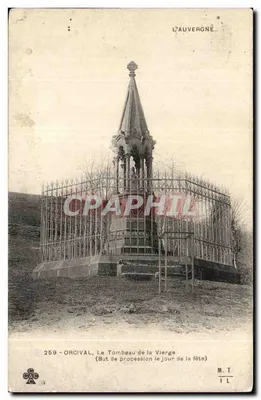 Orcival, O Túmulo da Virgem — editor M.T. n°259