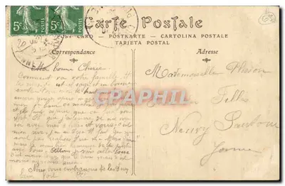 Châtel-Guyon — Vista geral — Editor: Châtel-Guyon, n° 137 — Verso