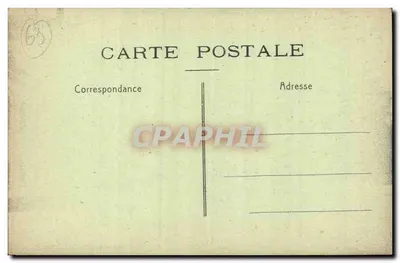 Châtel-Guyon (Puy-de-Dôme) — Esplanada Wielkich Termów — Zakład André Brulliard — Rewers