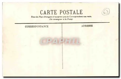 La Bourboule — La Dordogne i Katedra — LL. — Rewers
