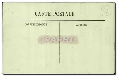 Châtel-Guyon — Katedra widziana z Kalwarii — LL. — N°11 — Rewers