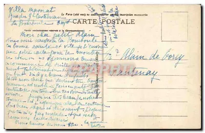 La Bourboule — Panorama — Ideal, n° 3001 — Reverso