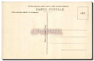 La Bourboule — O Casino e a Planície de Charlannes — editor Jabal, n°3011 — Verso